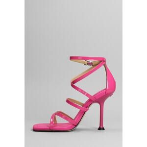 Michael Kors Hot Pink Strappy High-Heel Sandals